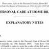 Care at home bill